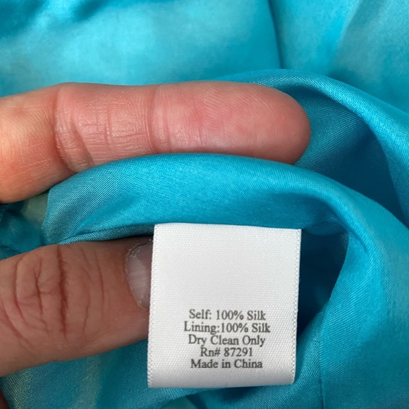 Vintage 90’s / Y2K Whitley Silk Dress, size Small - Picture 8 of 8